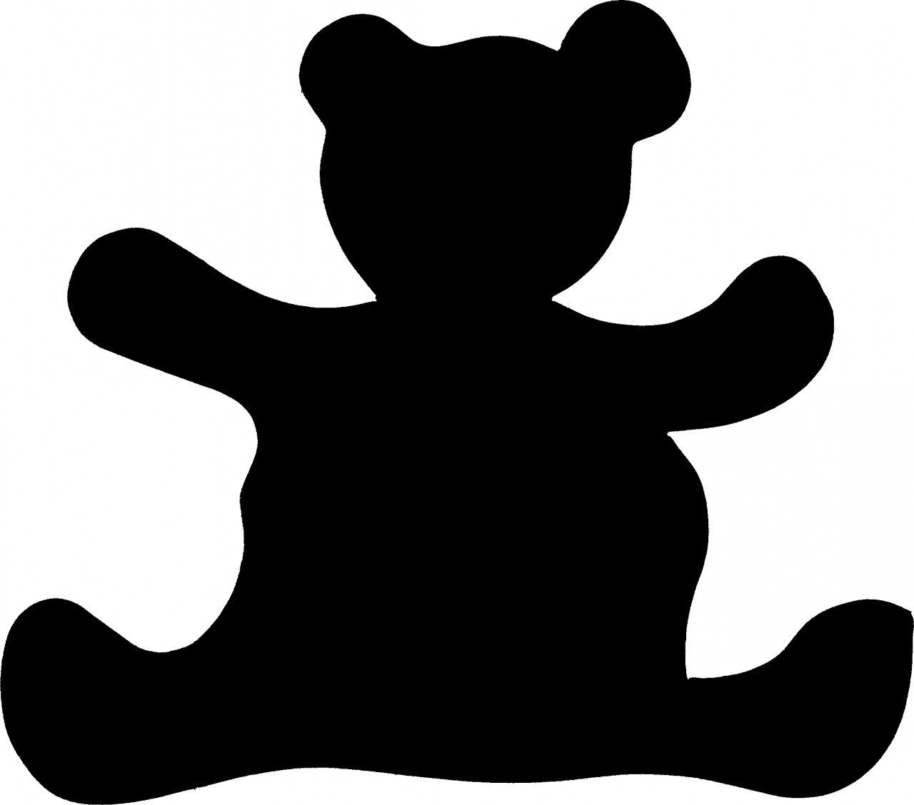 TEDDY BEAR STENCIL TAG Body Art