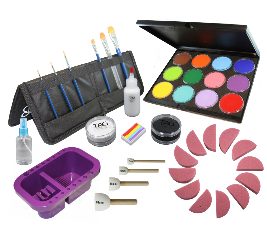 Home Face Paint Kit v1 TAG Body Art - Face Paint Shop Australia