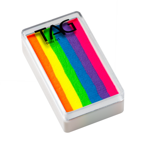 Neon Rainbow 1 Stroke Split Cake 30g