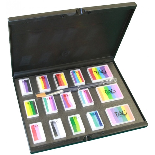 Split Cake and 1 Stroke  Palette Set