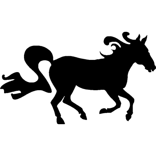 HORSE STENCIL