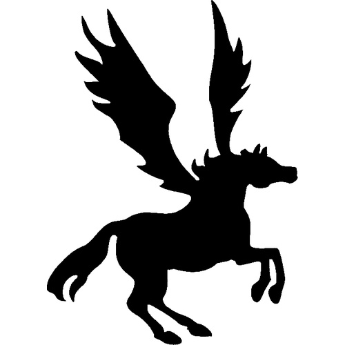 PEGASUS STENCIL