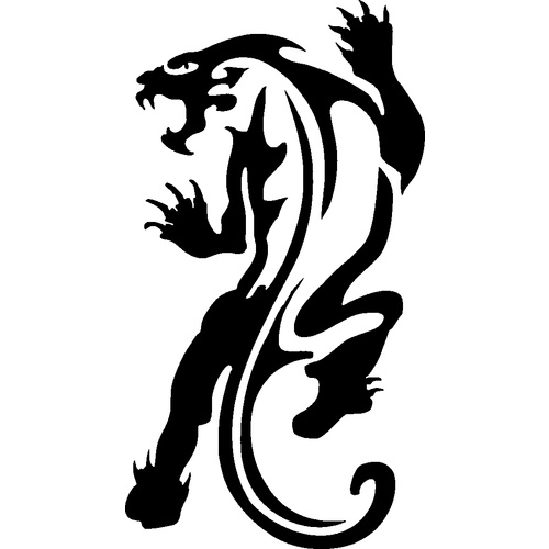 PANTHER STENCIL