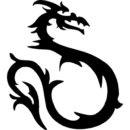 DRAGON BELLY STENCIL