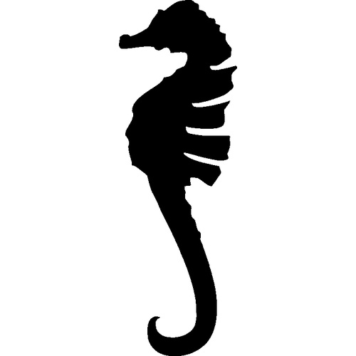SEA HORSE STENCIL