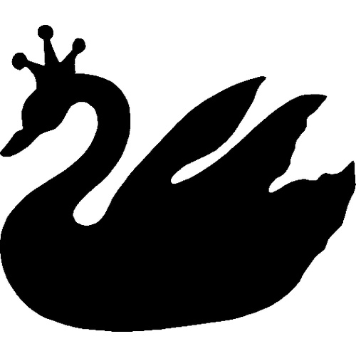 SWAN STENCIL