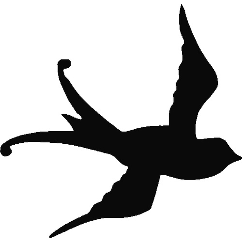 Swallow Stencil