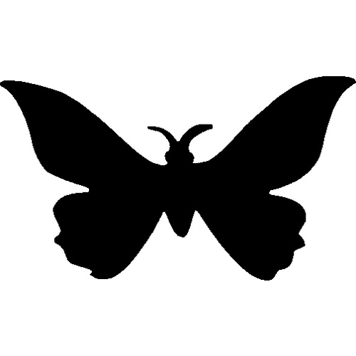 BUTTERFLY TWO STENCIL