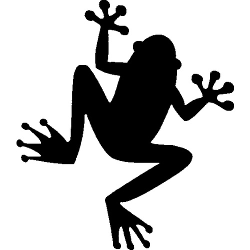 FROG STENCIL
