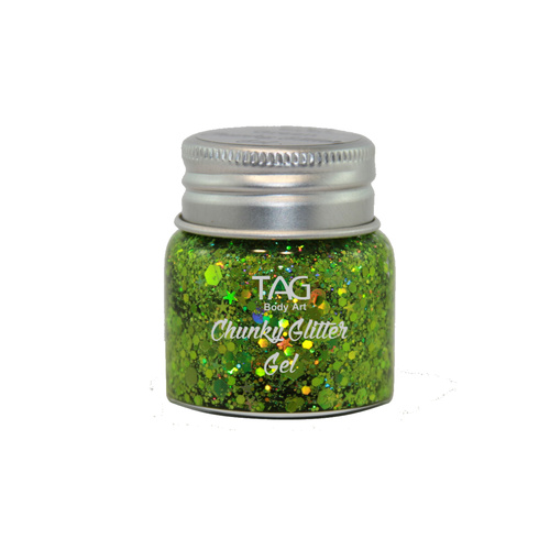 Green Chunky Glitter Gel 20g