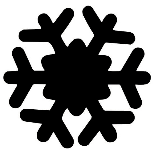 SNOW FLAKE STENCIL