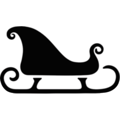 SANTA'S SLEIGH STENCIL