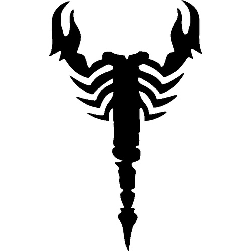 SCORPION STENCIL