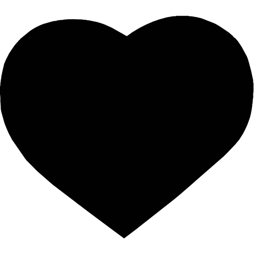LOVE HEART STENCIL