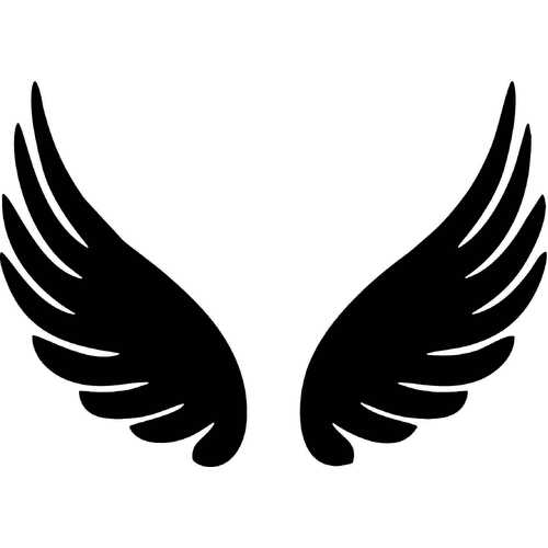 WINGS STENCIL