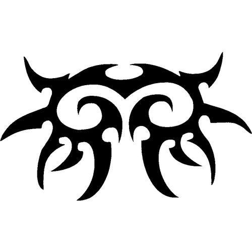 TRIBAL DECO STENCIL