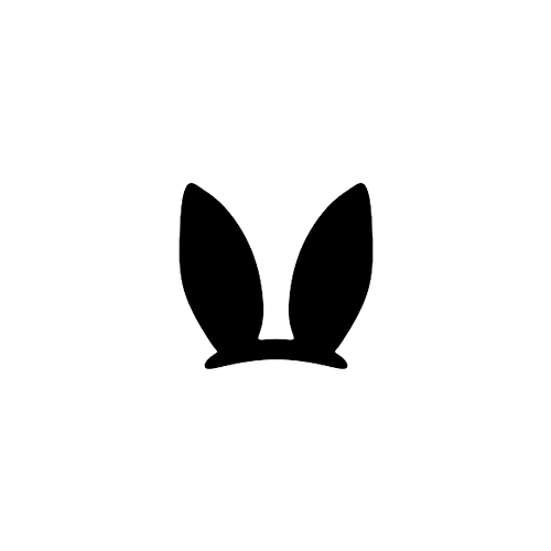 BUNNY EARS STENCIL