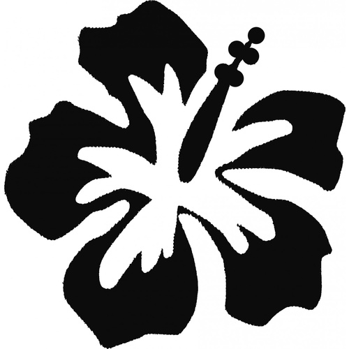 HIBISCUS STENCIL
