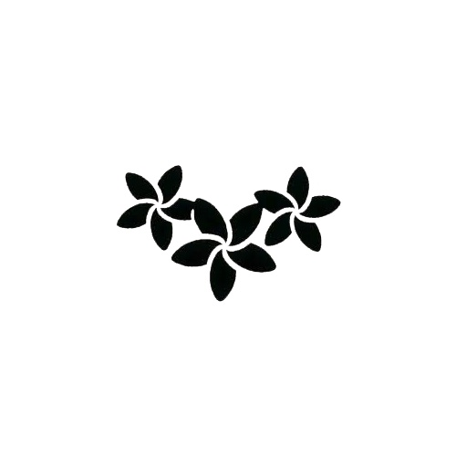 FRANGIPANI STENCIL
