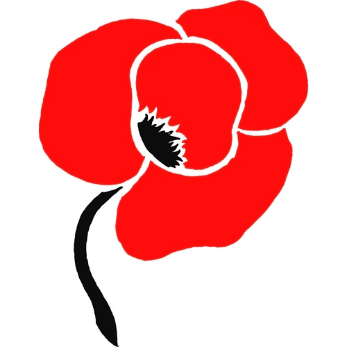 POPPY STENCIL