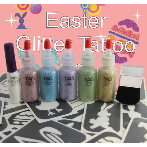 EASTER GLITTER TATTOO PARTY KIT