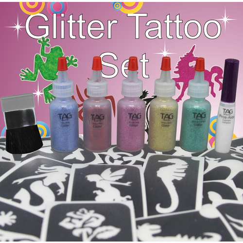 GLITTER TATTOO PARTY KIT