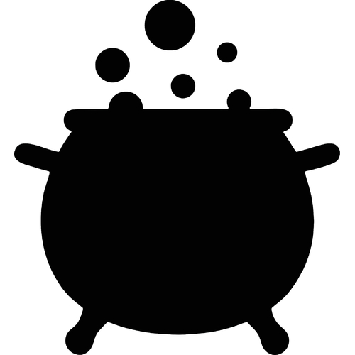 CAULDRON STENCIL