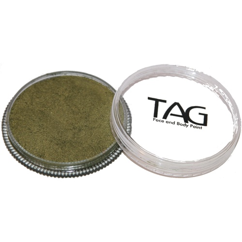 Pearl Bronze Green Face and Body Paint 32g
