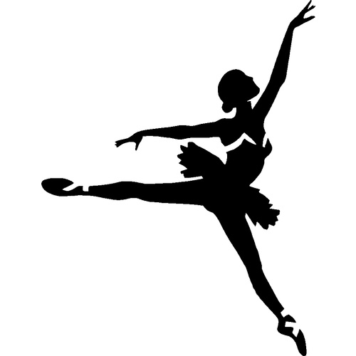 BALLERINA STENCIL