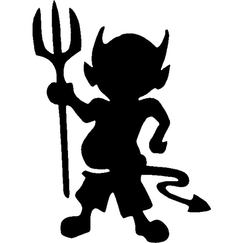 LITTLE DEVIL STENCIL