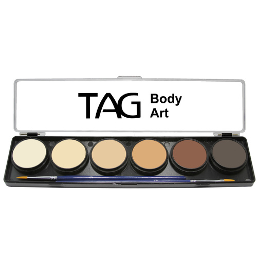 Skin Colour Palette 6 x 10g Face and Body Paint