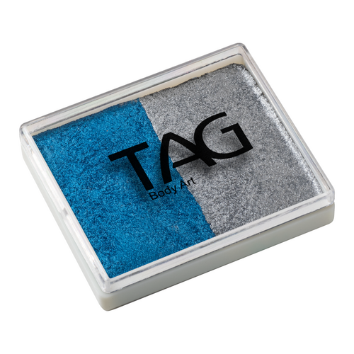 Pearl Blue & Pearl Silver Split Cake 50g