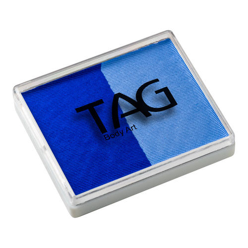 Powder Blue & Royal Blue Split Cake 50g