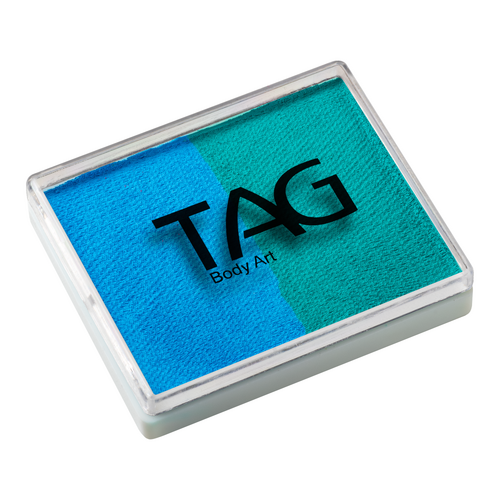 Teal & Light Blue Split Cake 50g