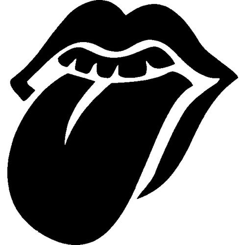 ROLLING STONES STENCIL