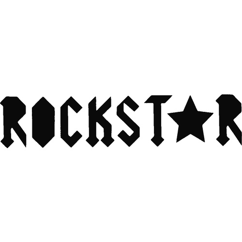 ROCKSTAR STENCIL