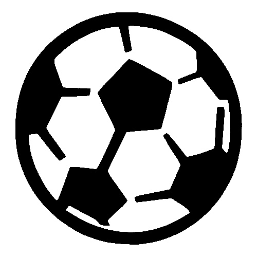 SOCCER STENCIL