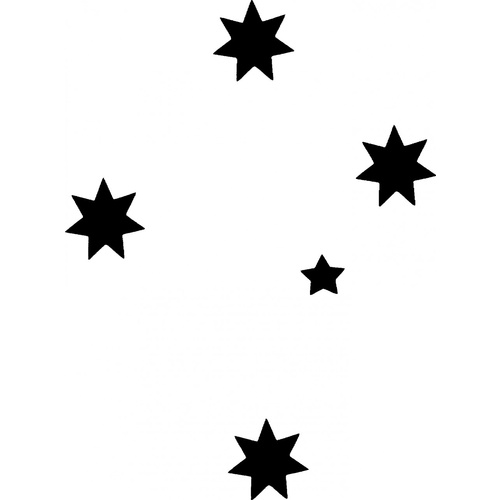 SOUTHERN CROSS STENCIL