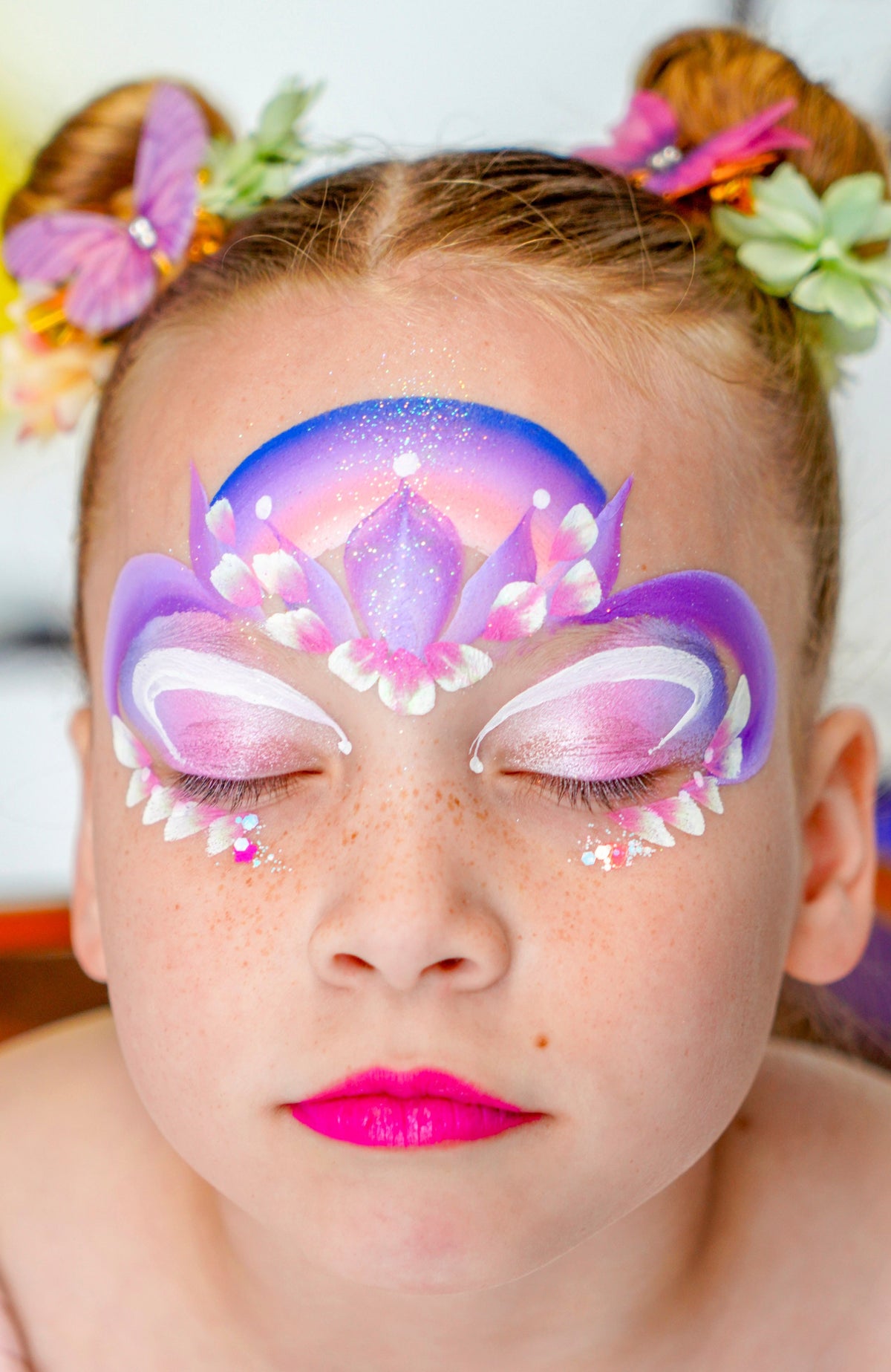 Princess Crown Face Paint Tutorial: Step by Step Photo Guide