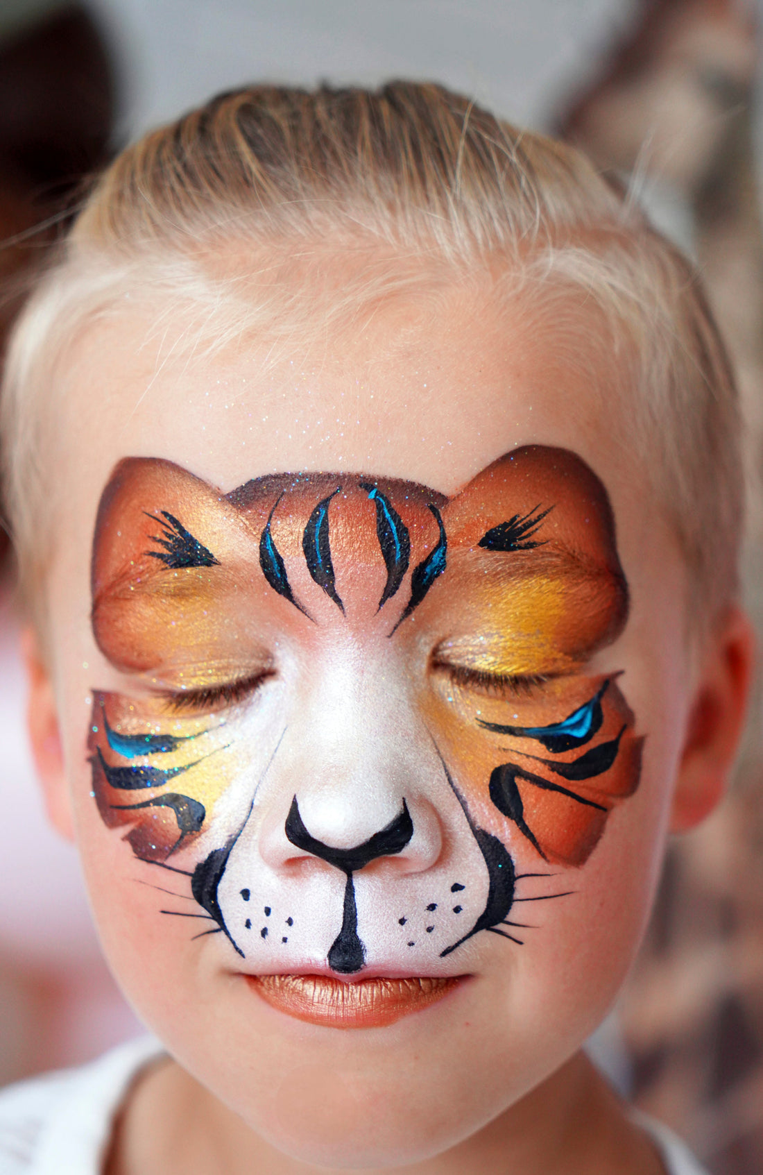 Tiger Face Paint Tutorial: Step by Step