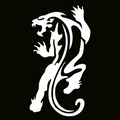 Glitter Tattoo Stencil - Panther