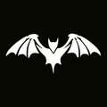 Glitter Tattoo Stencil - Bat