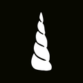 Glitter Tattoo Stencil - Unihorn Large