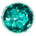Aqua Chunky Glitter