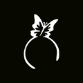 Glitter Tattoo Stencil - Butterfly Belly