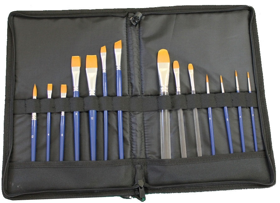 Face Paint Brush and Wallet - 14pcs