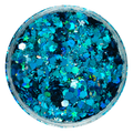 Blue Chunky Glitter
