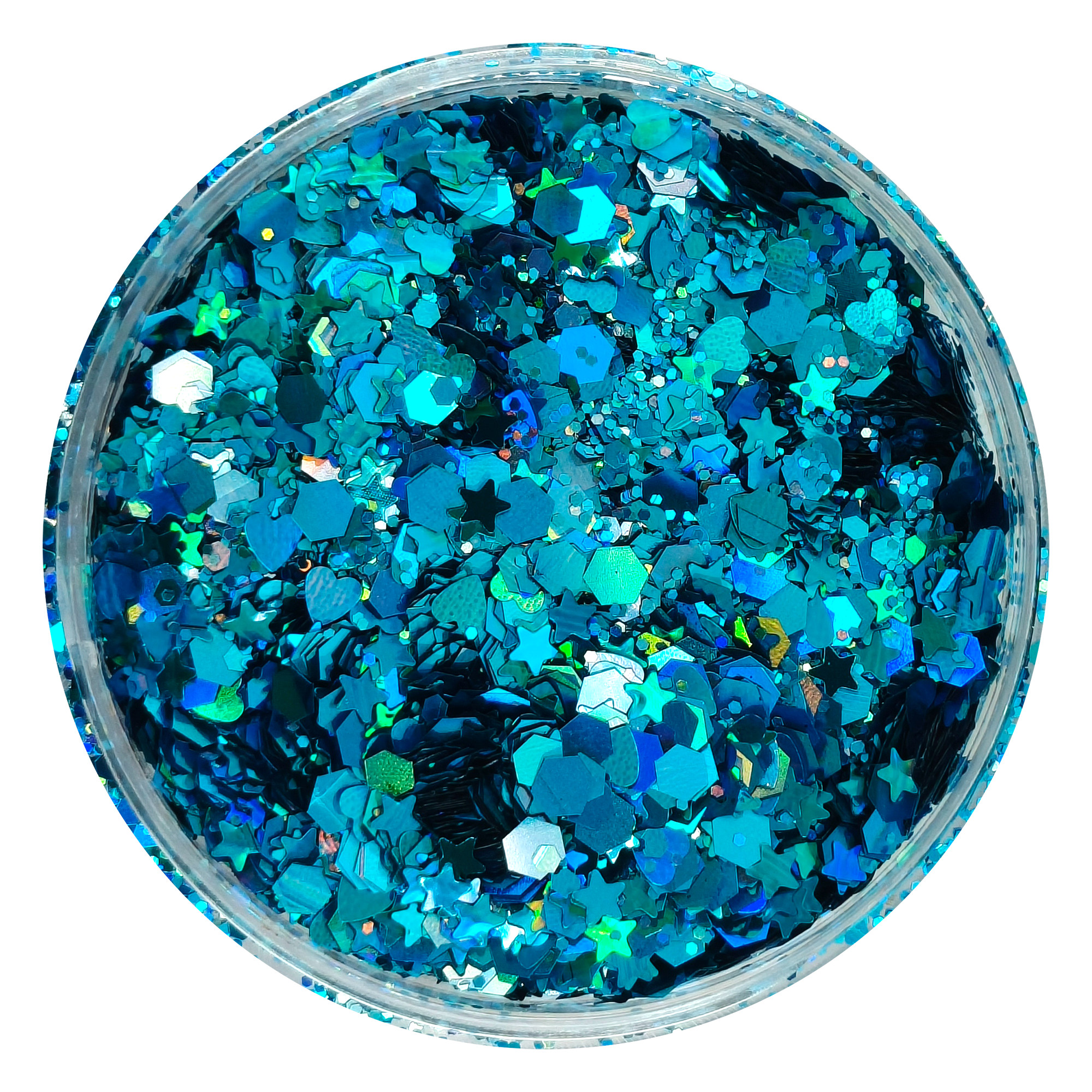 Blue Chunky Glitter