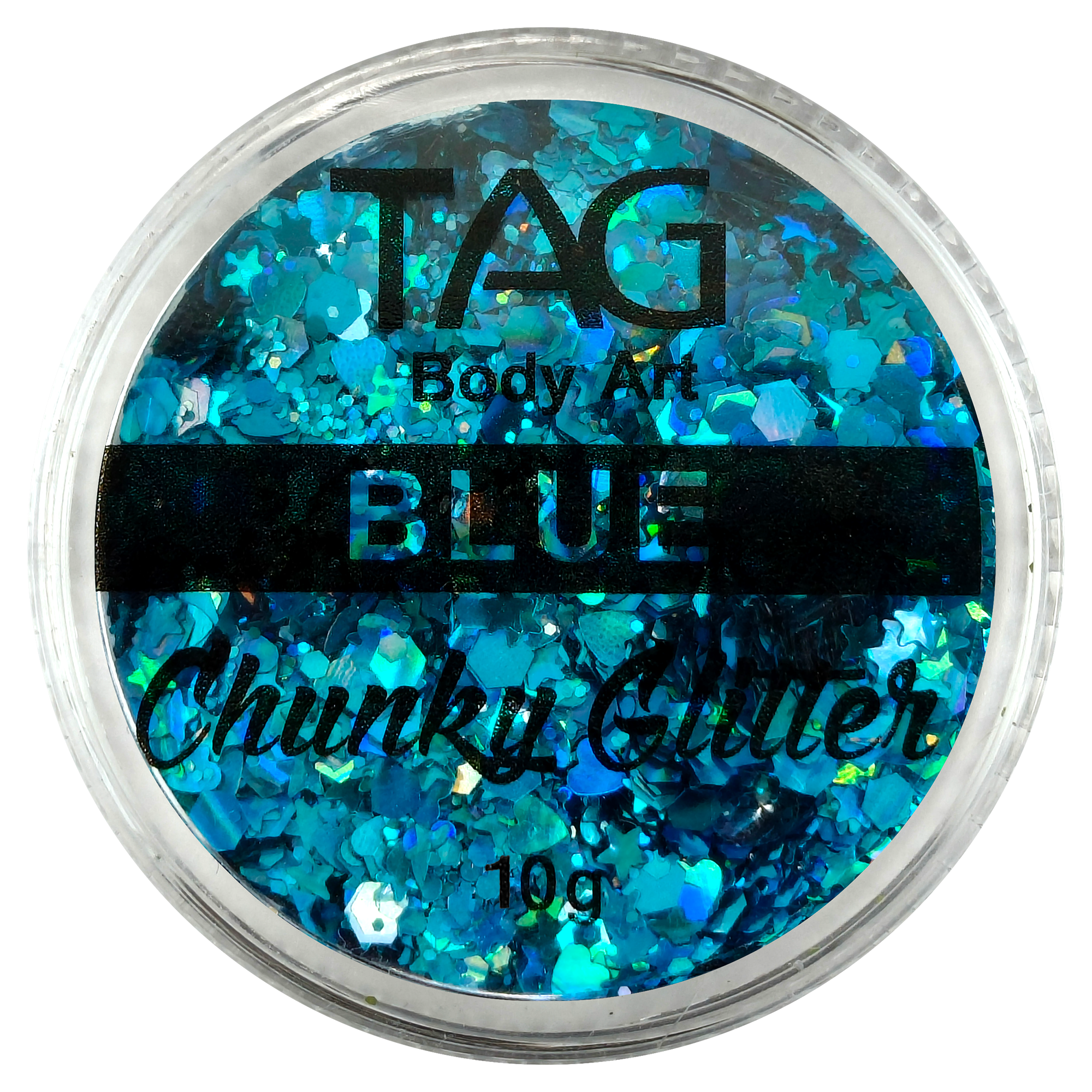 Blue Chunky Glitter