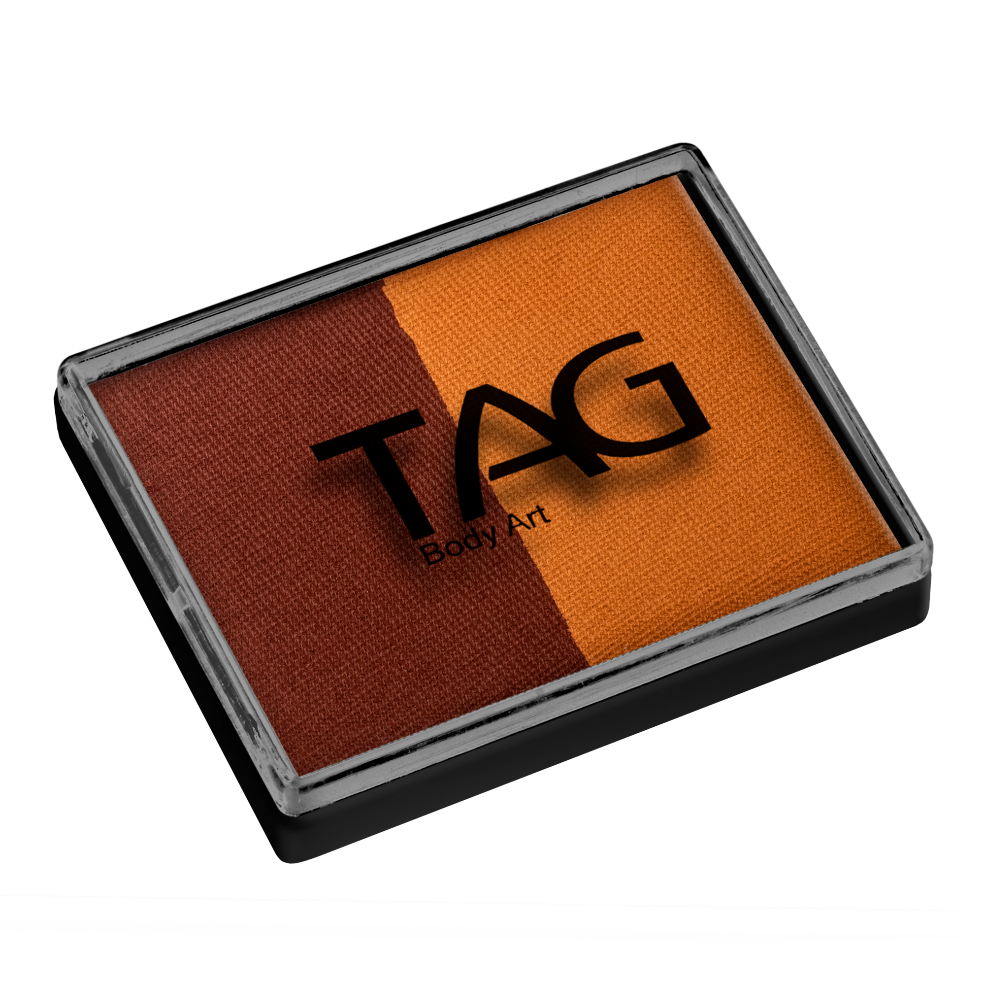 Face Paint Split Cake - Brown and Mid Brown